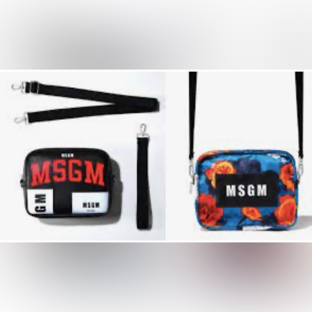 NWOT MSGM Reversible Crossbody Bag